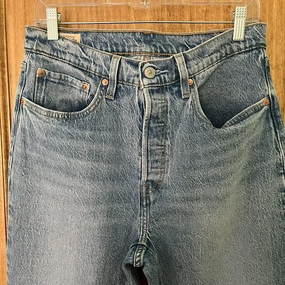 Levi's 501 Straight Jeans | Hollow Days Wash, Size 30 - Picture 9 of 12